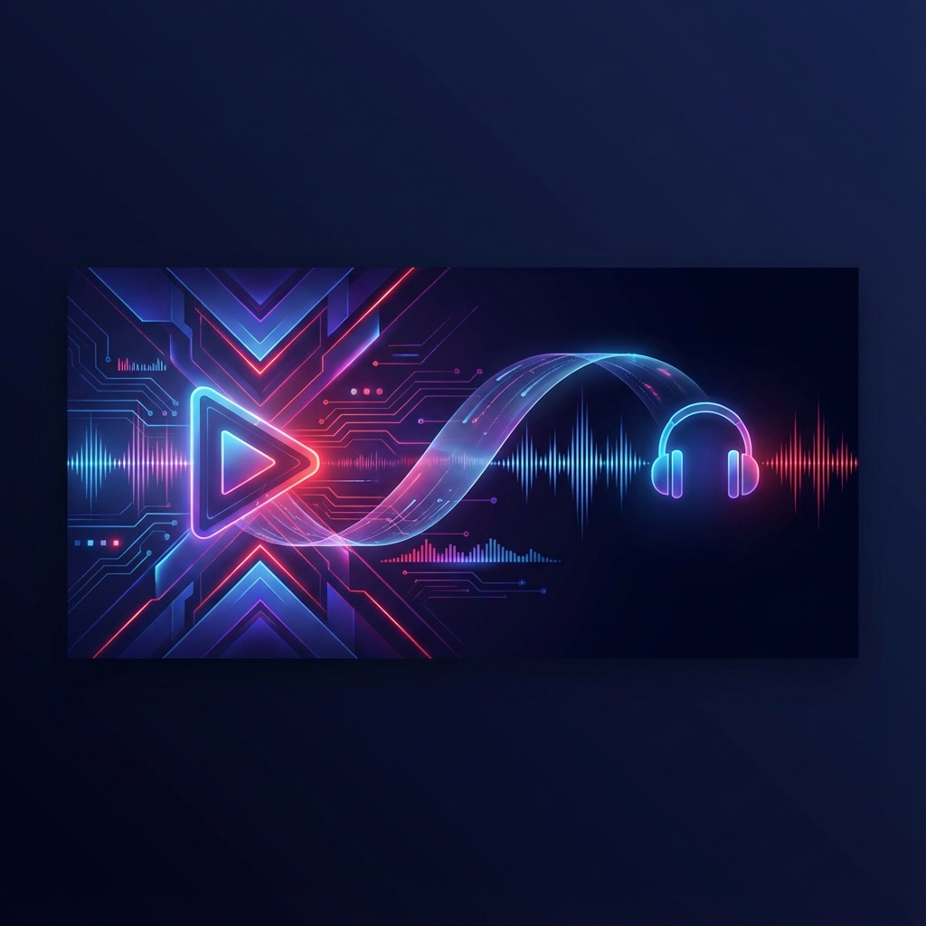 Y2Mate YouTube to MP3 Converter Illustration